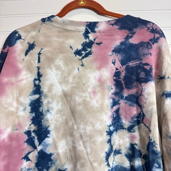 DAYDREAMER Rogue Storm TIE DYE Oversized Crew Sweatshirt Size M - Picture 9 of 13